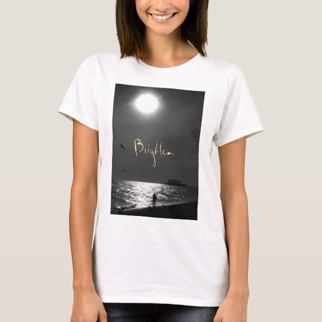 Brighton Beach England T-Shirt (Vorderseite)