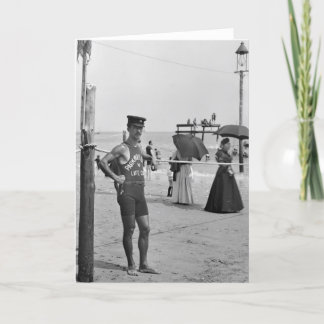Brighton Beach Lifeguard, Anfang der 20er Jahre Karte