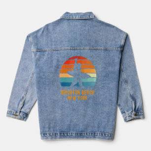 Brighton Beach New York Sasquatch Souvenir Jeansjacke
