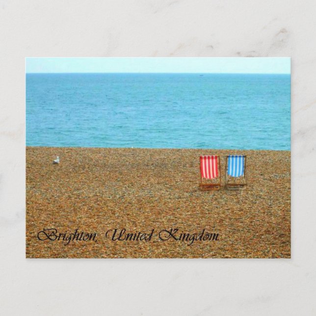 Brighton Beach Postcard Postkarte (Vorderseite)