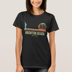 Brighton Beach Surfen New York Vintage T-Shirt