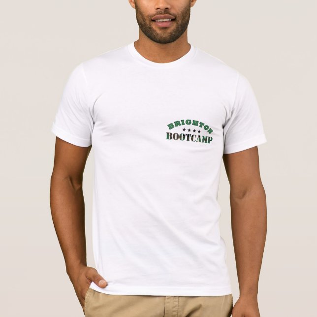 Brighton Bootcamp Angepasster T - Shirt (Vorderseite)