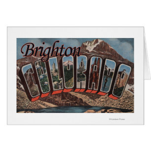 Brighton, Colorado - große Buchstabe-Szenen