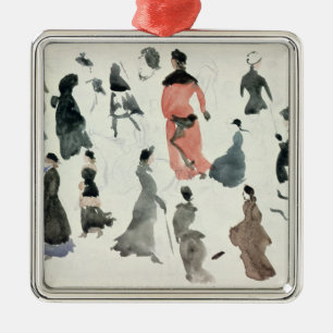 Brighton-Damen Silbernes Ornament