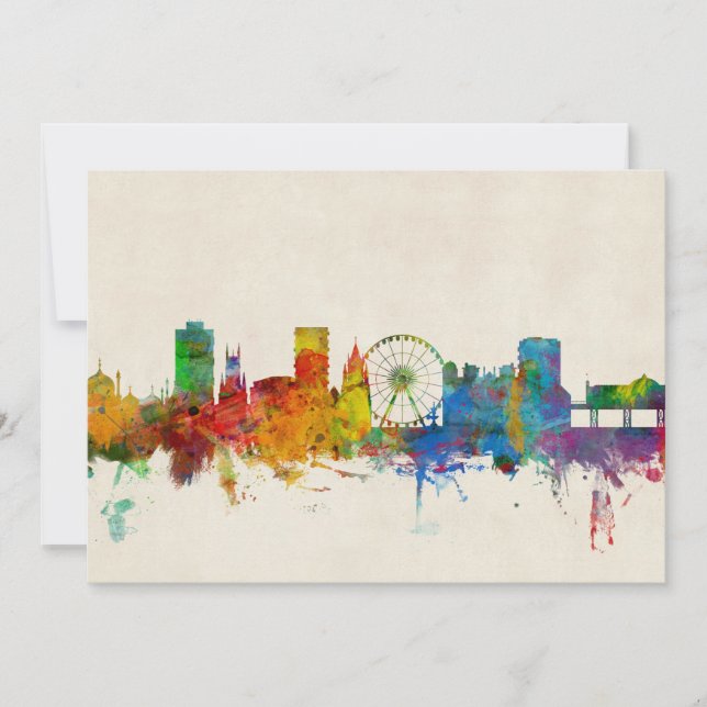 Brighton England Skyline (Vorderseite)