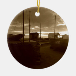 Brighton-Fischereifahrzeuge Keramikornament