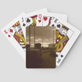 Brighton-Fischereifahrzeuge Spielkarten