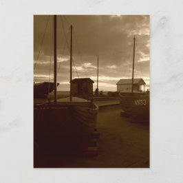 Brighton Fishing Boote Postkarte