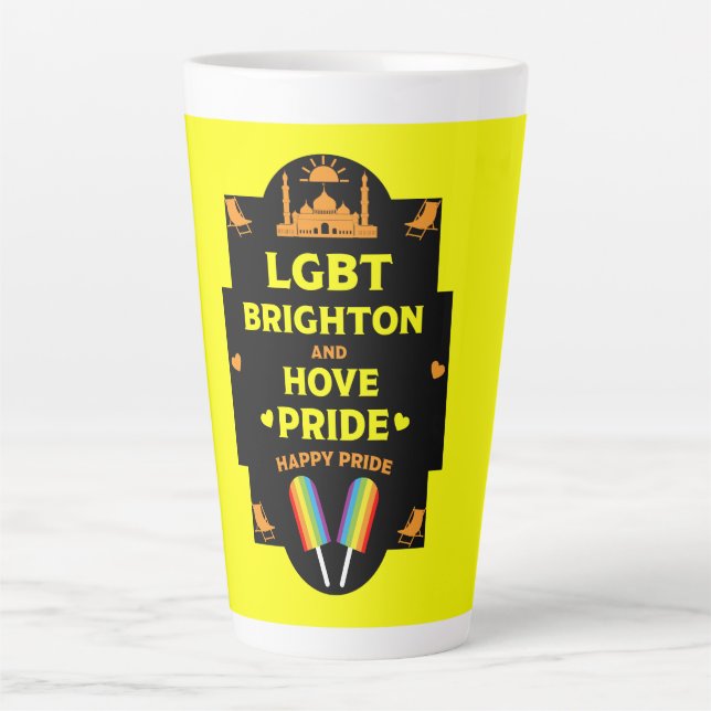 Brighton Gay Pride Milchtasse (Vorderseite)