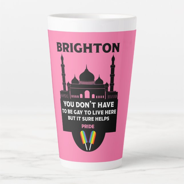 Brighton Gay Pride Milchtasse (Vorderseite)