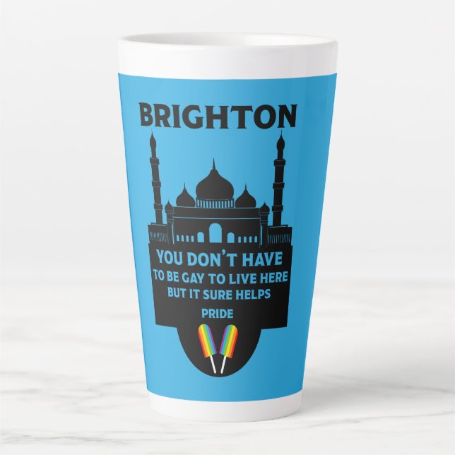 Brighton Gay Pride Milchtasse (Vorderseite)
