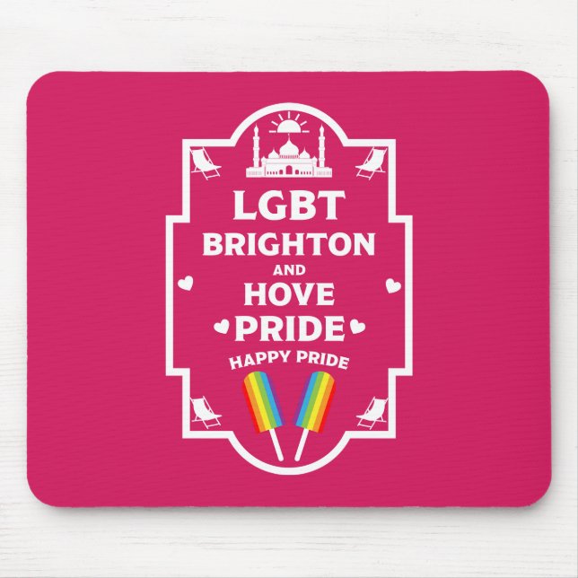 Brighton Gay Pride Mousepad (Vorne)