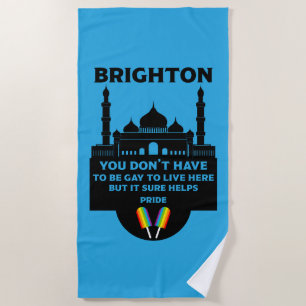 Brighton Gay Pride Strandtuch