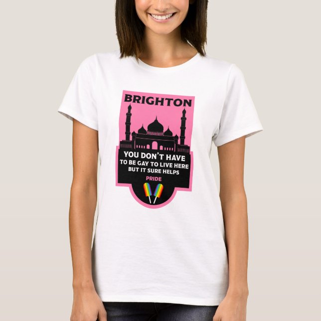 Brighton Gay Pride T-Shirt (Vorderseite)