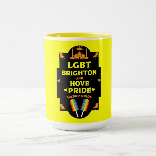 Brighton Gay Pride Tasse (Zentrum)