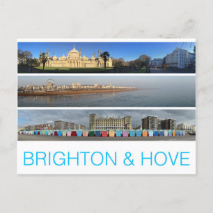 Brighton & Hove Postkarte