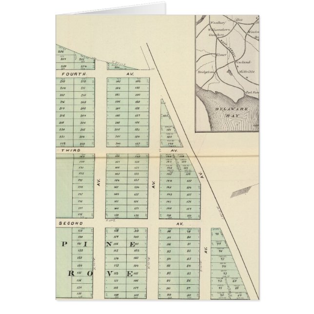 Brighton Land Association, angrenzender Spring Lak (Vorne)