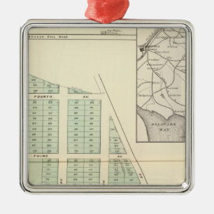 Brighton-Land-Vereinigung, anliegender Spring See Ornament Aus Metall