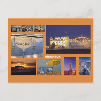 Brighton Multi-Image Postkarte