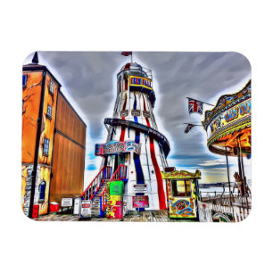 Brighton Palace Pier Fairground Rides Magnet