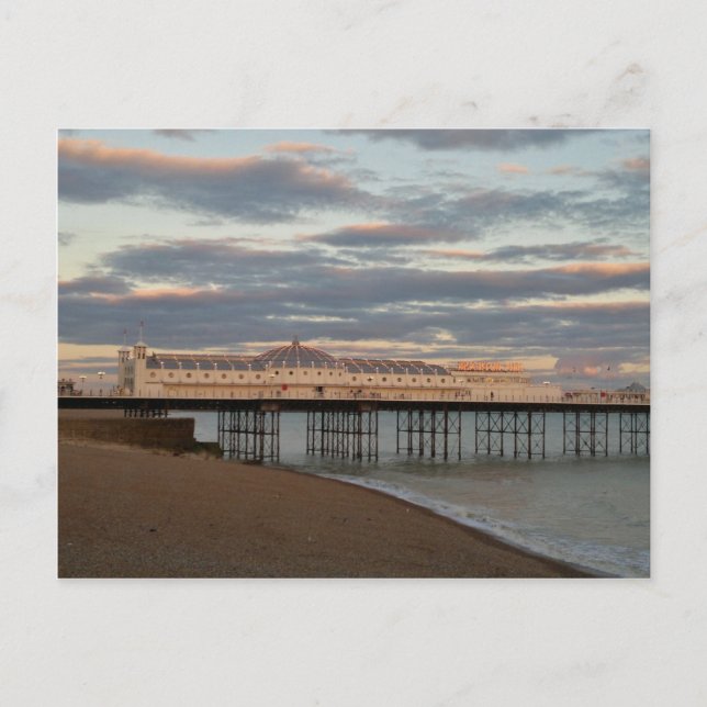 Brighton Palace Pier Postkarte (Vorderseite)