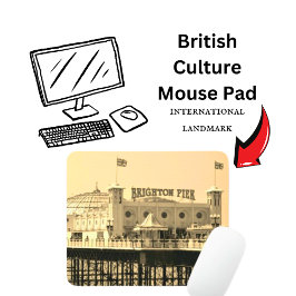 Brighton Pier ENGLAND Mousepad