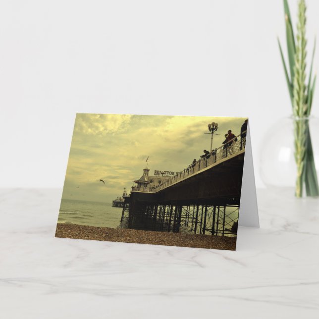 Brighton Pier Karte (Vorderseite)