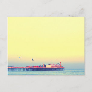 Brighton pier, Vereinigtes Königreich Postkarte
