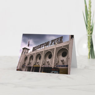 Brighton Pier Vordereintrittskarte Feiertagskarte