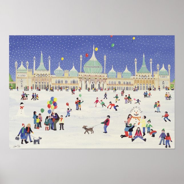 Brighton Royal Pavilion Poster (Vorne)