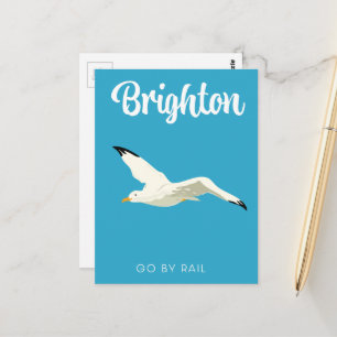 Brighton Vintage Postkarte