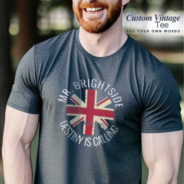 Brightside Custom British Flag T - Shirt (Von Creator hochgeladen)
