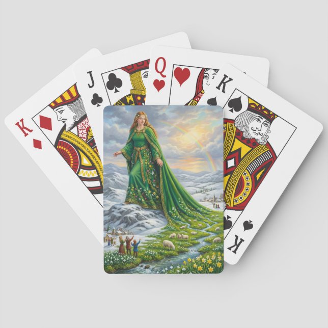 Brigid’s Mantle (Bringing the Spring) Spielkarten (Rückseite)