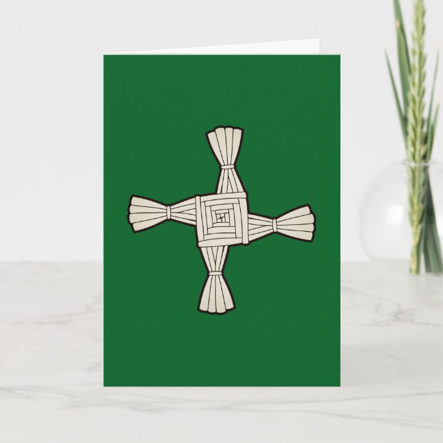 Brigidens Kreuz Karte (Vorderseite)