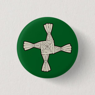 Brigidenskreuz Button