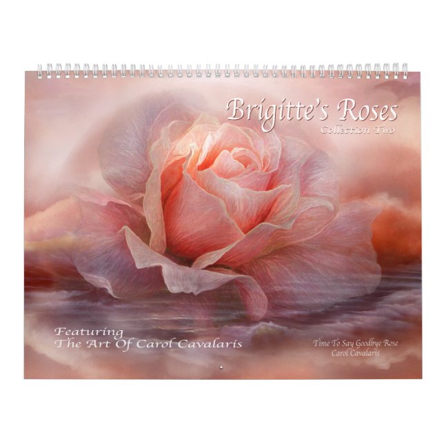 Brigittes Kunst-Kalender 2016 Rosen-2 Kalender (Titelbild)