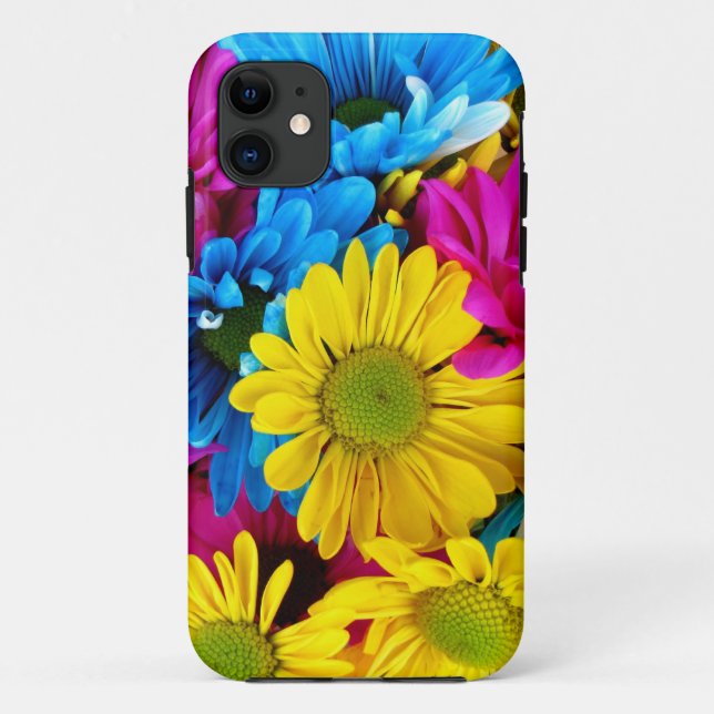 Brihell Colored Daisies Case-Mate iPhone Hülle (Rückseite)