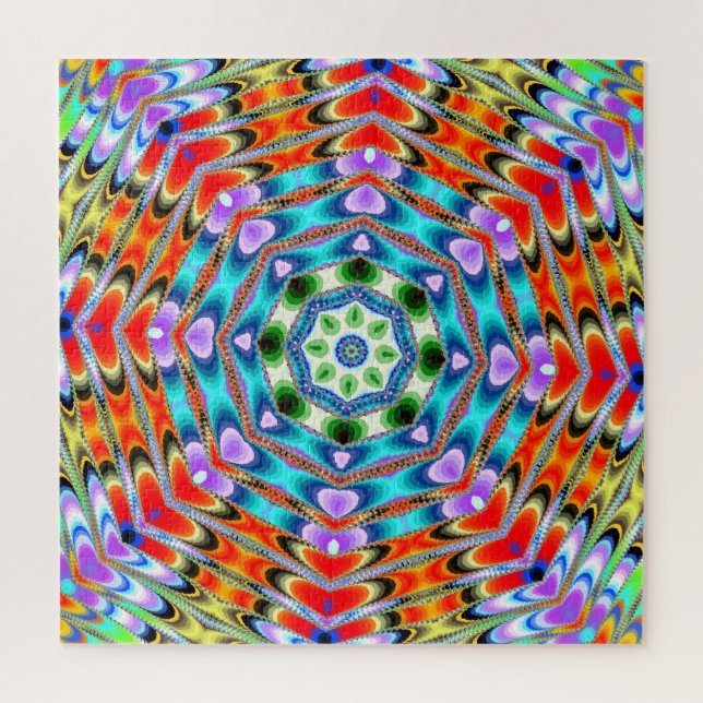 Brihell Colored Keleidoscope Puzzle (Vertikal)