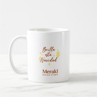 Brilla Esta Navidad | Christmas Mug Design Kaffeetasse