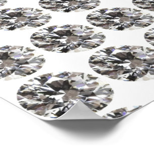 Brillant Round Diamond Poster