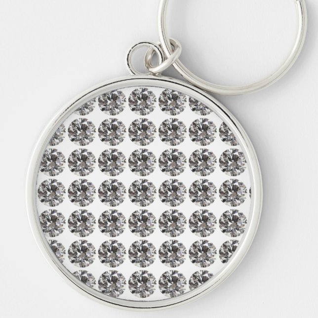 Brillant Round Diamond Schlüsselanhänger (Vorne)