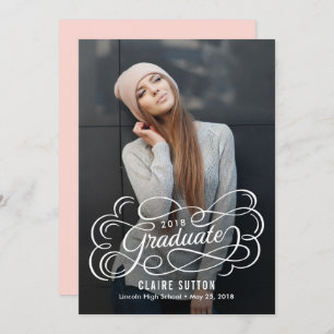 Brillante Ankündigung des Abschlusses