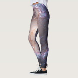 Brillante Balkenspiralgalaxie Leggings