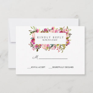 Brillante Blutzellen-Hochzeitsreaktion-UAWG RSVP Karte