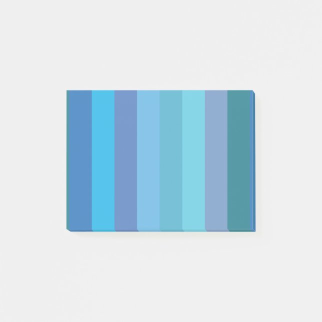 Brillante Farben 2 Post-it Klebezettel (Vorderseite)