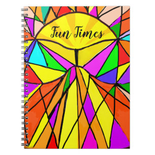 Brillante Notebook-Cartoon Joy Multicolors Notizblock
