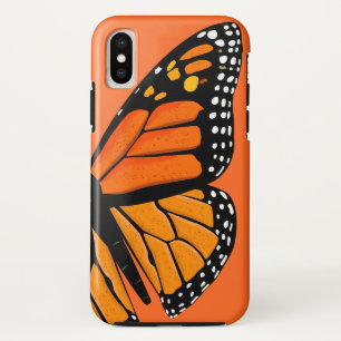 Brillante Orange & Black Monarch Butterfly Case-Mate iPhone Hülle