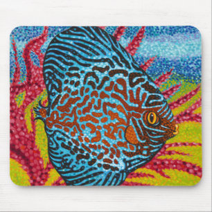 Brillante tropische Fische II Mousepad