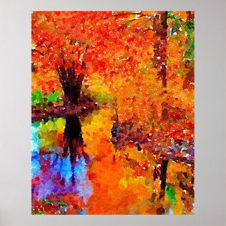 Brillanter Herbst Poster