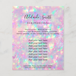 brillanter Opal Foto Design Flyer